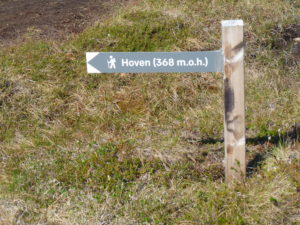 Verso il monte Oven